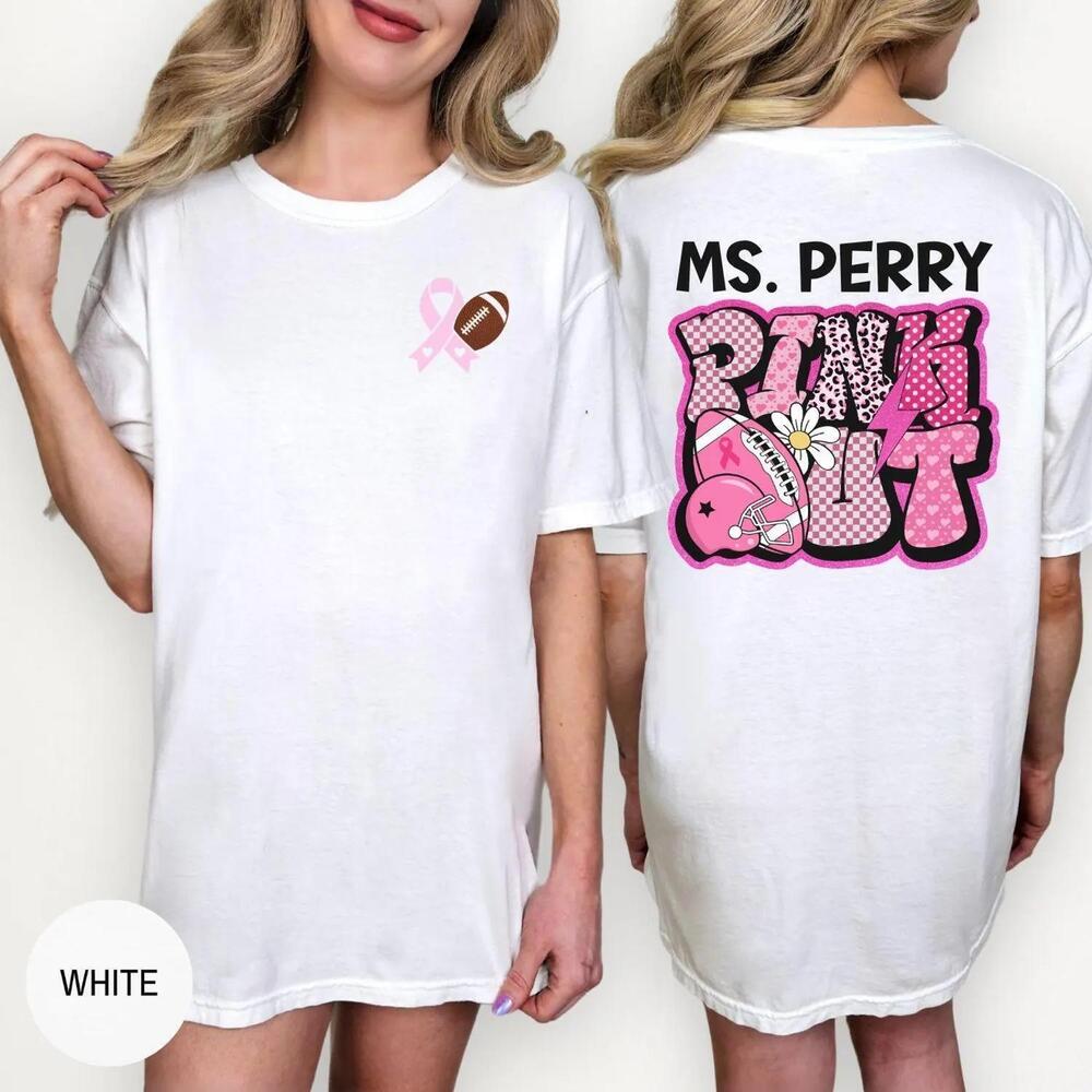 Out Teacher T-Shirt, Awareness Teacher Tee 2 Sided